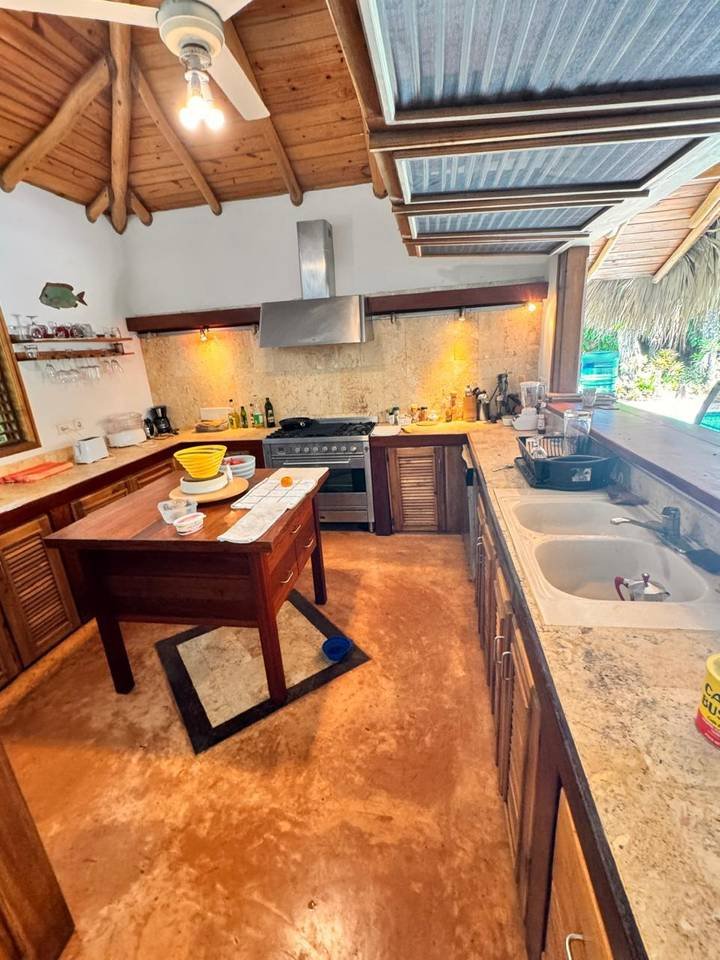 2967-Kitchen1 Beautiful 4-Bedroom Caribbean Villa in Playa Las Ballenas