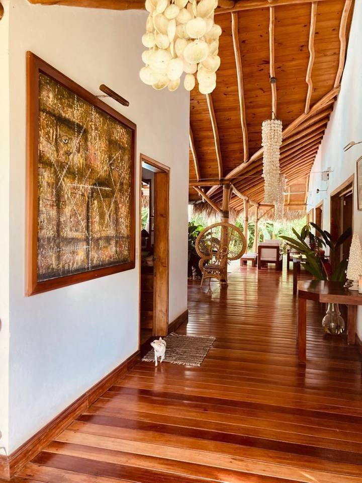 2967-LivingArea2 Beautiful 4-Bedroom Caribbean Villa in Playa Las Ballenas