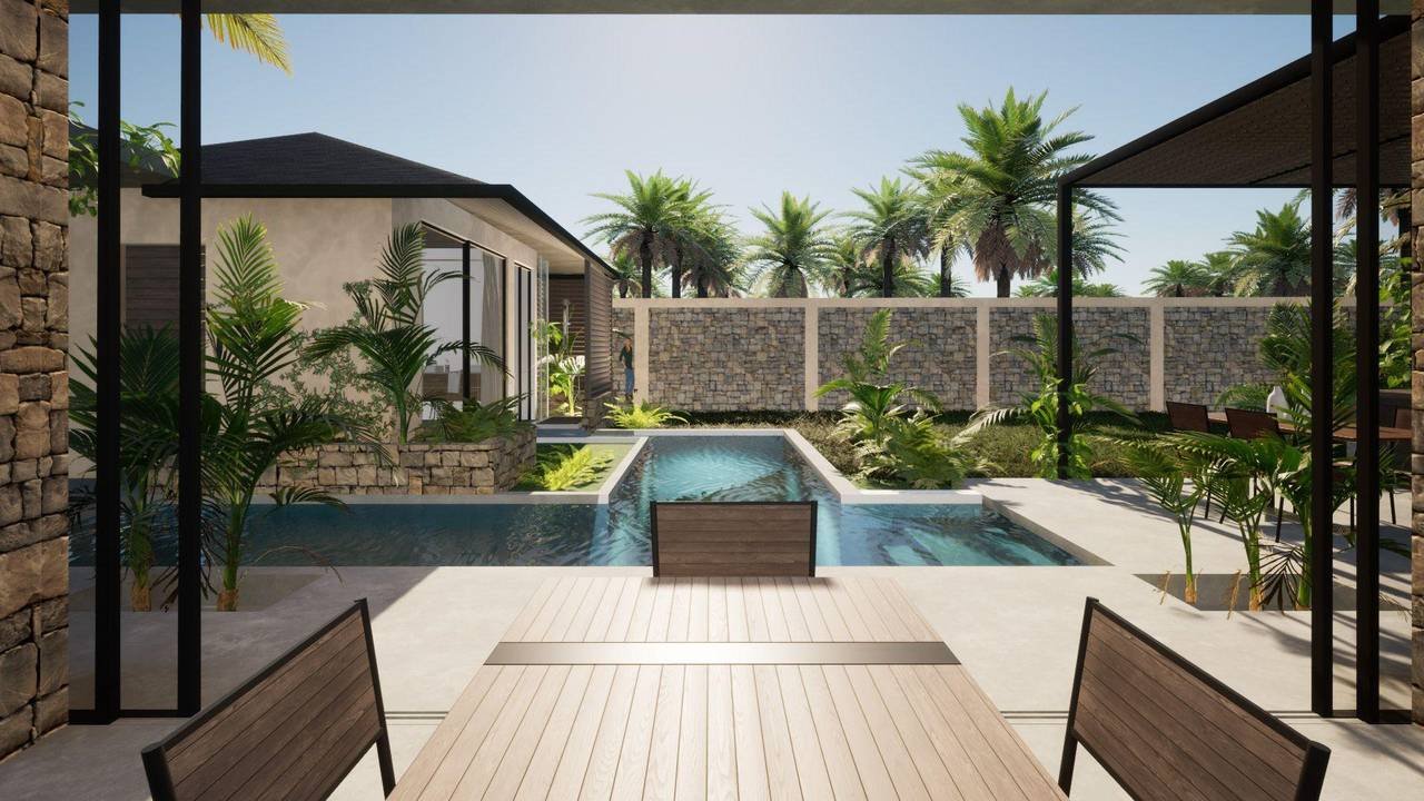 2970-Terrace1 Exclusive project of Modern Villas in Playa Cosón