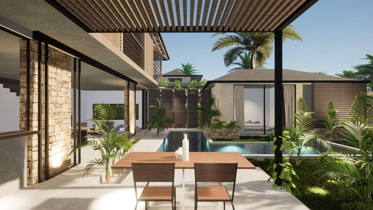 2970-Terrace2 Exclusive project of Modern Villas in Playa Cosón