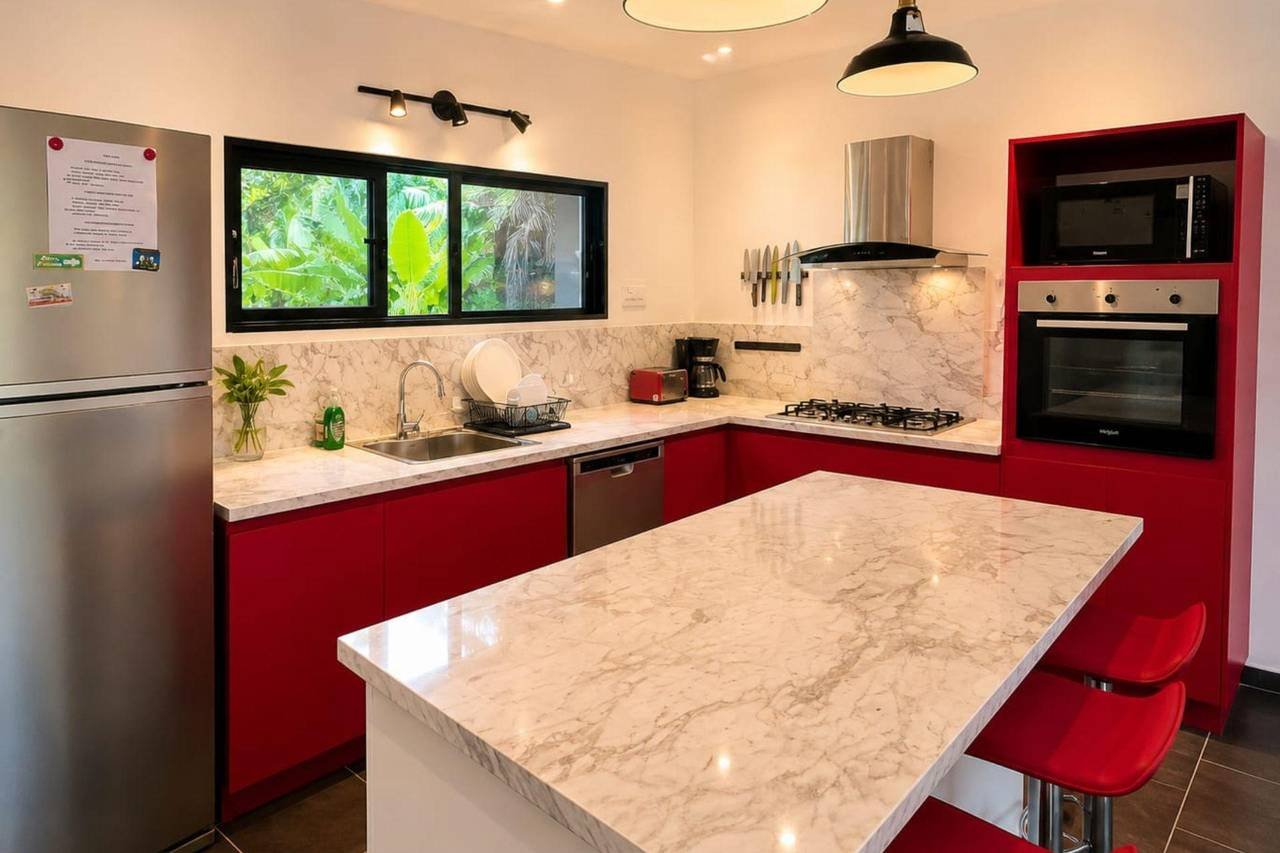3294-Kitchen1 Exotic Tropical Oasis Villa