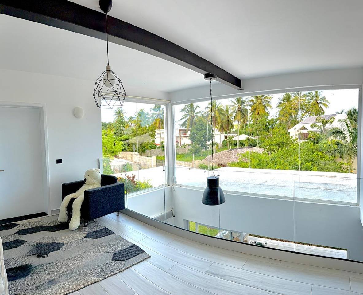 3308-LivingArea1 Modern Villa at Playa Bonita