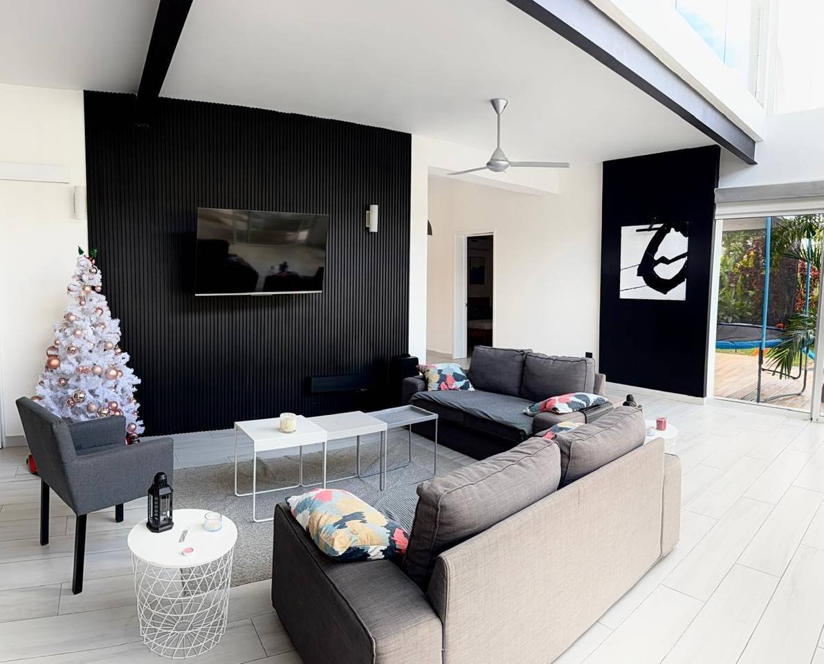3308-LivingRoom4 Modern Villa at Playa Bonita