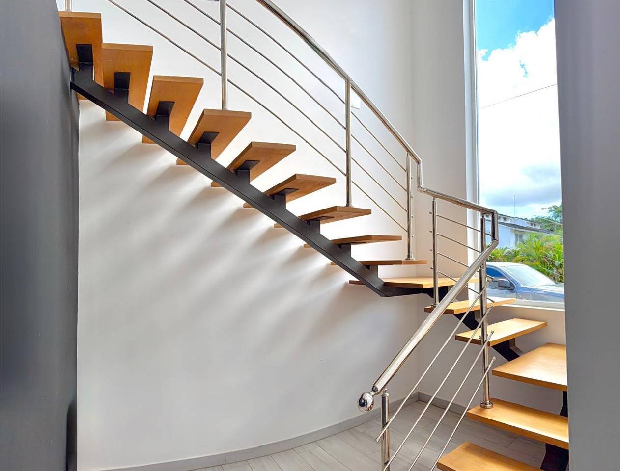 3308-Stairs3 Modern Villa at Playa Bonita