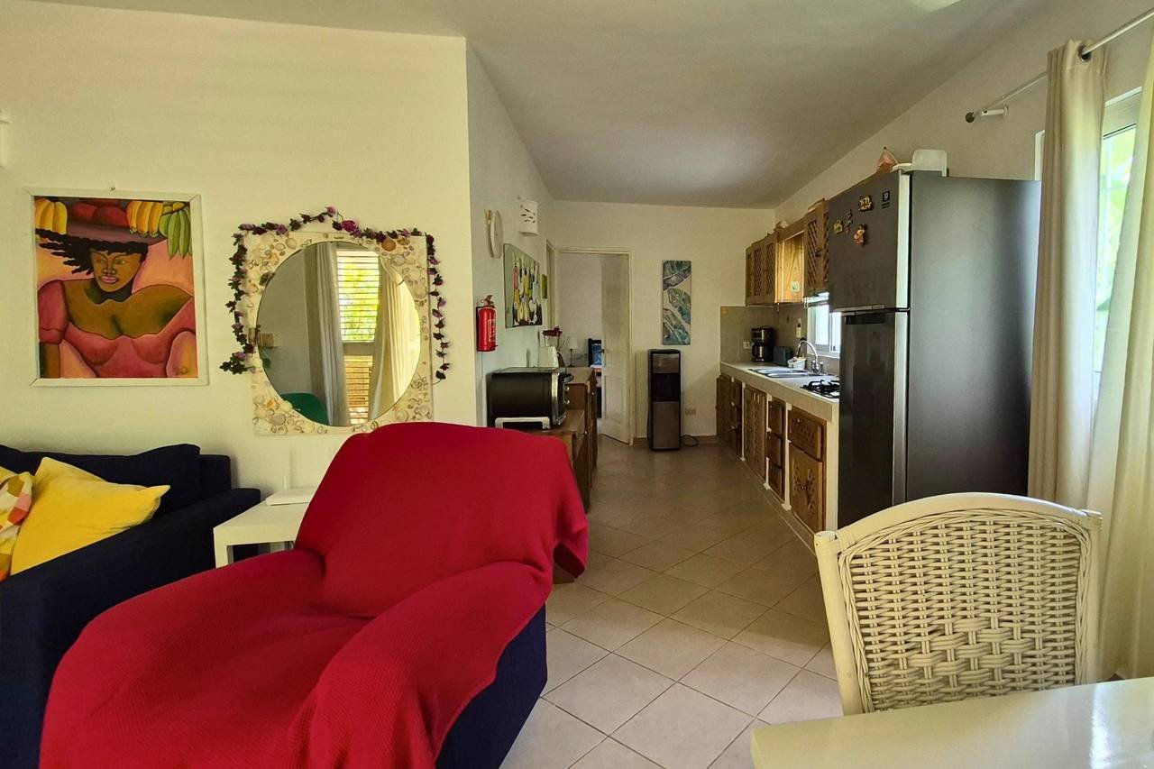 3309-LivingArea2 Renovated Apartment only 50 meters from Playa Popy