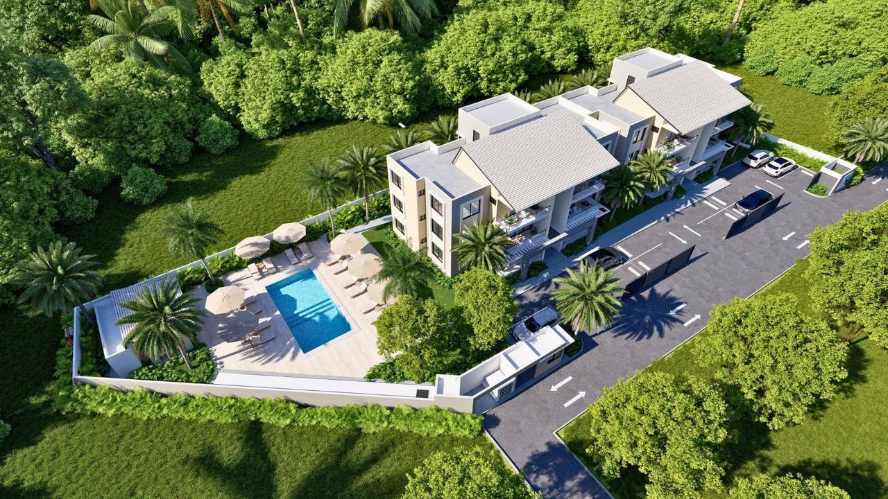 3328-Aerial1 All-New Modern Apartments, 100m from Beautiful Playa Las Ballenas