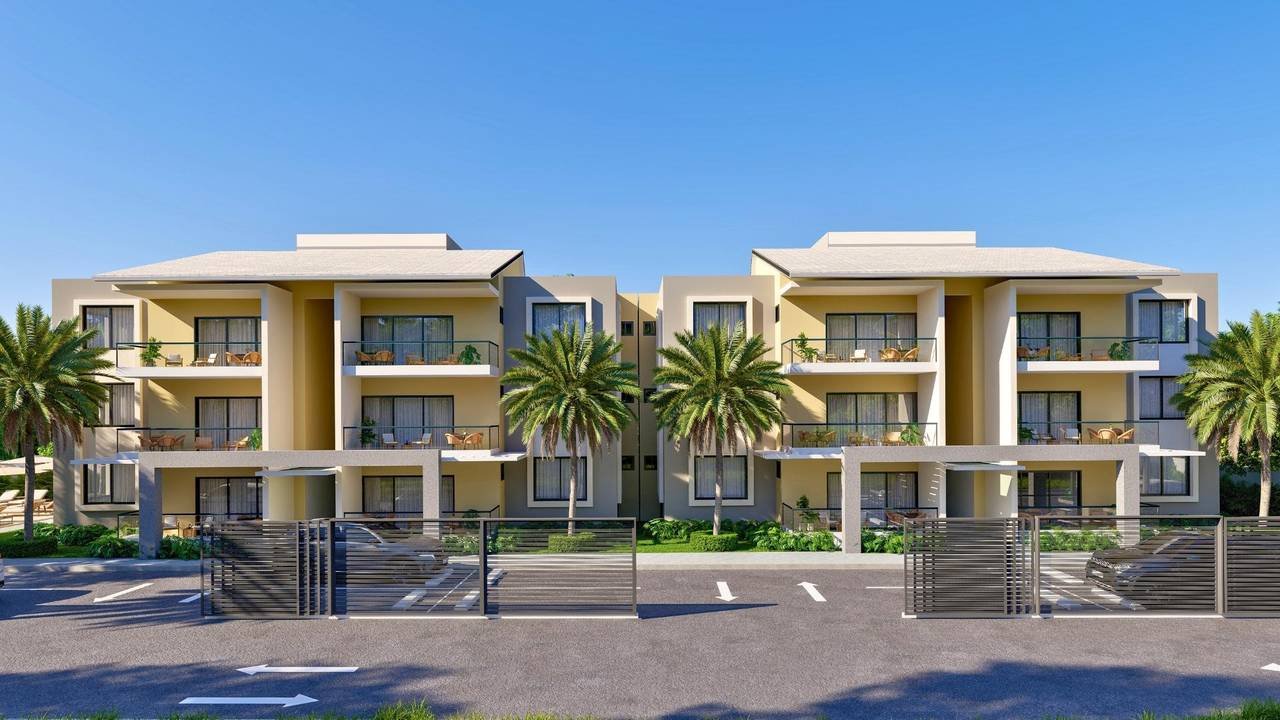 3328-Facade2 All-New Modern Apartments, 100m from Beautiful Playa Las Ballenas