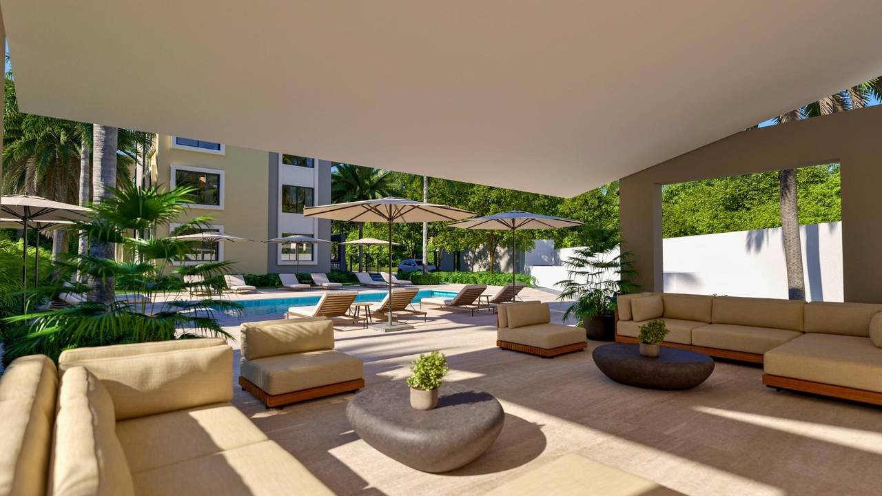 3328-Lounging1 All-New Modern Apartments, 100m from Beautiful Playa Las Ballenas