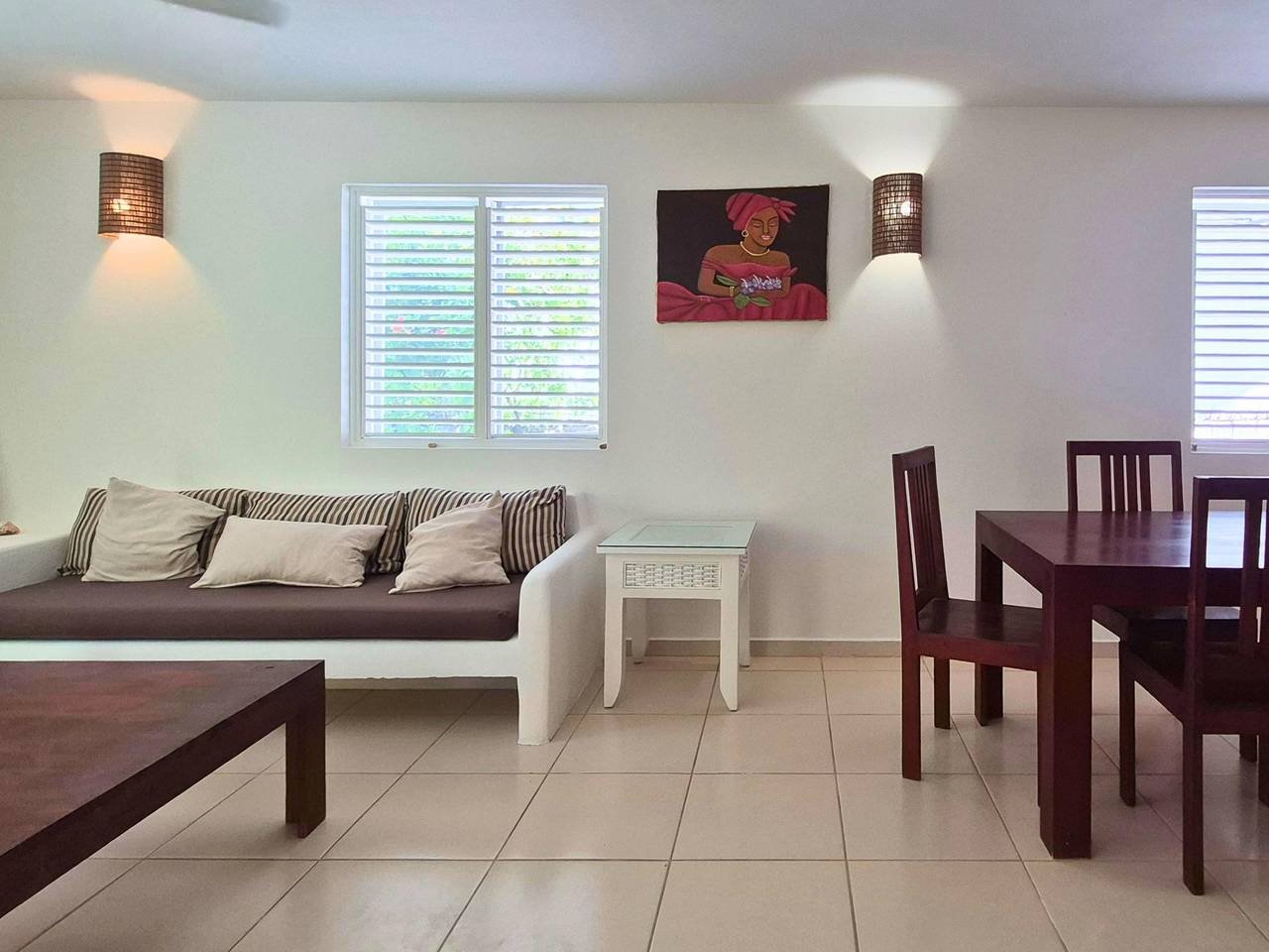 3342-LivingArea1 Charming Colonial Villa Near Playa Punta Popy