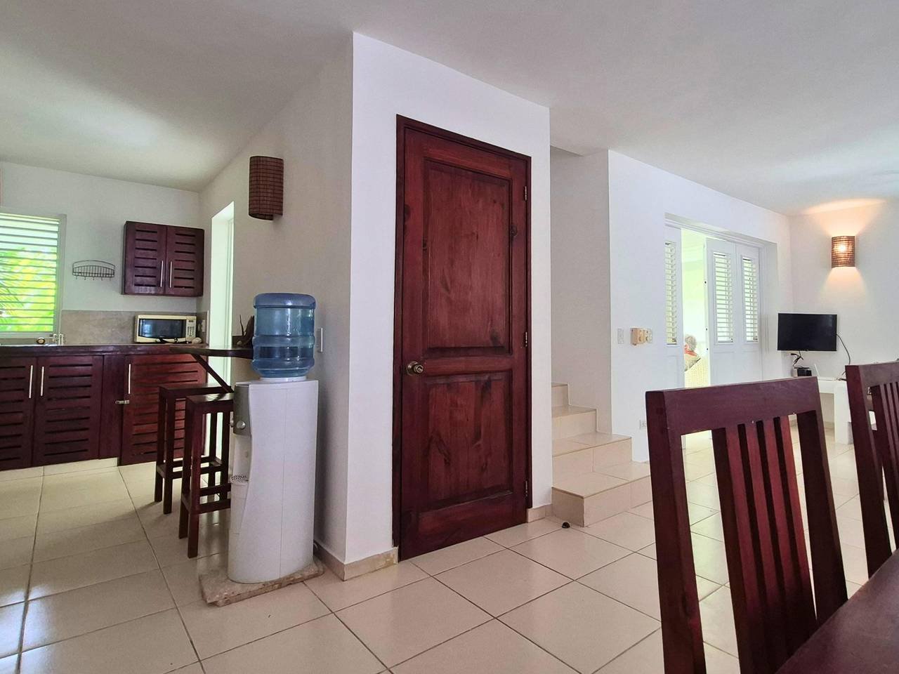 3342-LivingArea2 Charming Colonial Villa Near Playa Punta Popy