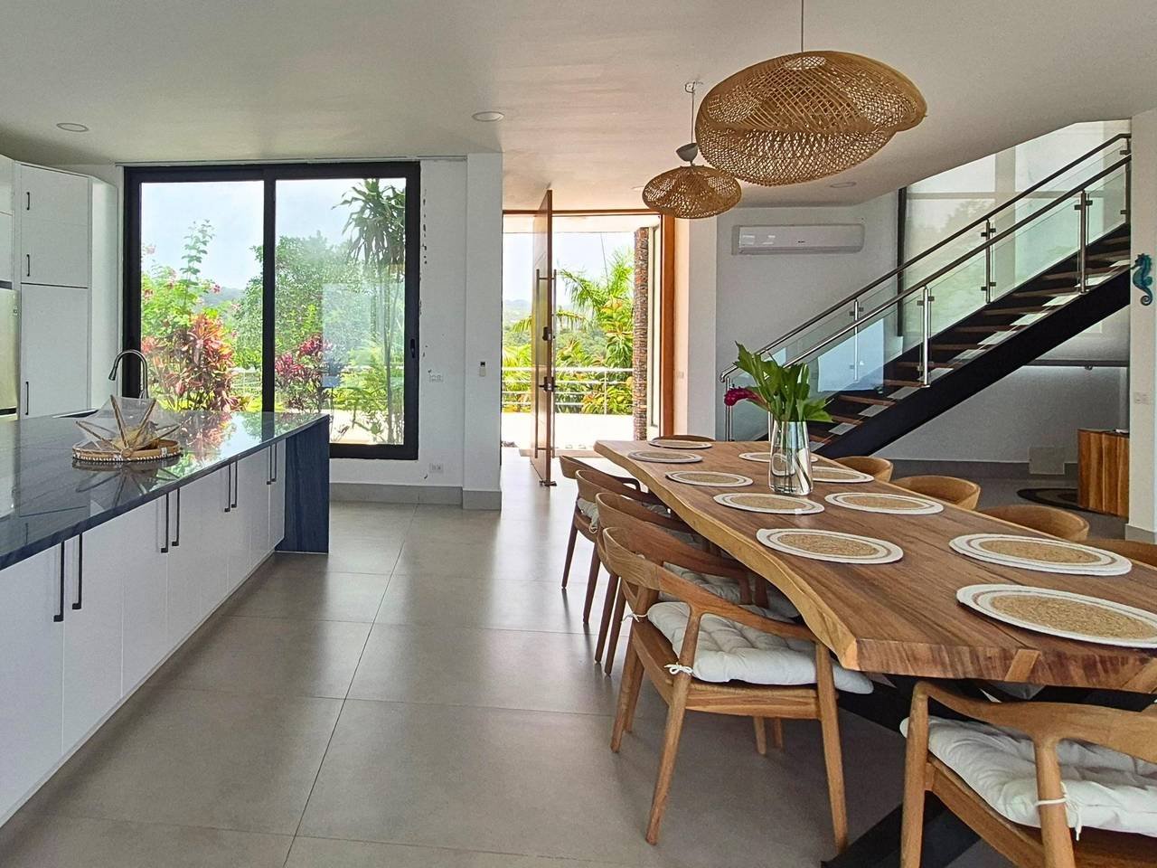 3353-DiningRoom1 Exceptional Villa with Panoramic Spectacular Sea Views