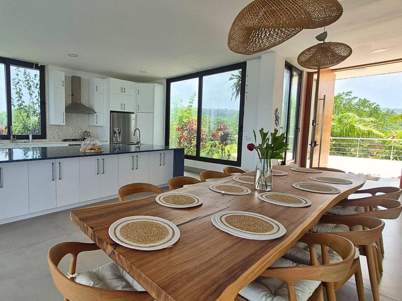 3353-DiningRoom3 Exceptional Villa with Panoramic Spectacular Sea Views