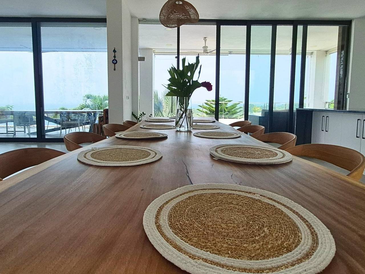 3353-DiningRoom5 Exceptional Villa with Panoramic Spectacular Sea Views