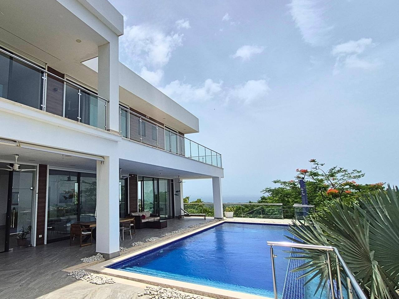 3353-Pool1 Exceptional Villa with Panoramic Spectacular Sea Views