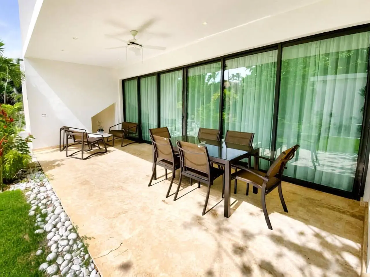 3393-Terrace1 Modern 2-Bedroom Apartment in Playa Las Ballenas