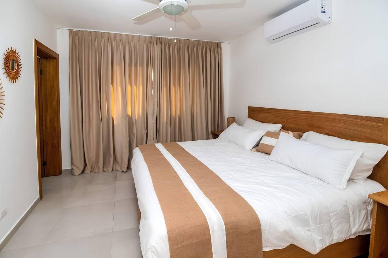 3397-Bedroom1 Modern Apartment at Beautiful Popy Beach