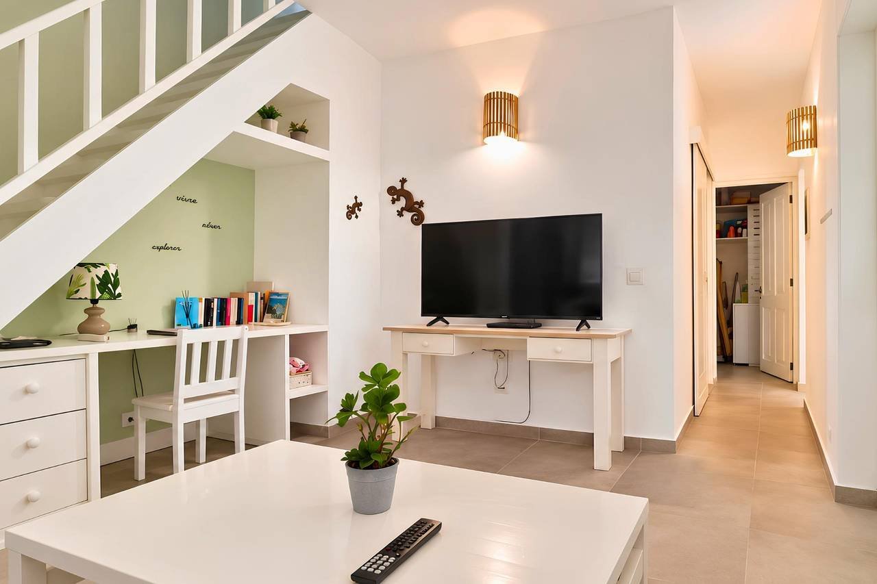 3400-LivingArea1 Charming Renovated Villa near Beautiful Playa Las Ballenas
