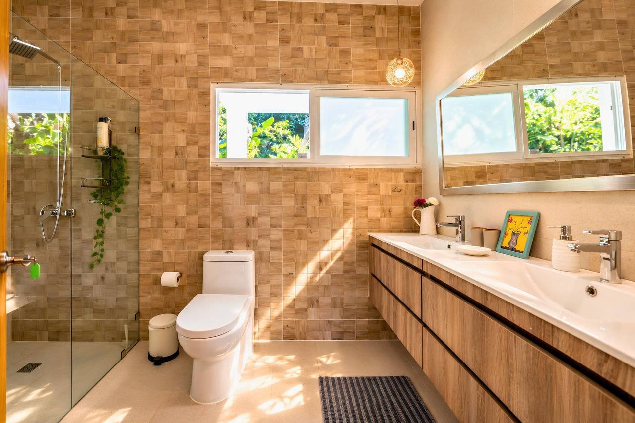 3402-Bathroom1 Charming Villa Brisa De Coson – with Ocean View !
