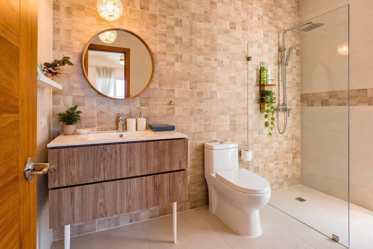 3402-Bathroom4 Charming Villa Brisa De Coson – with Ocean View !