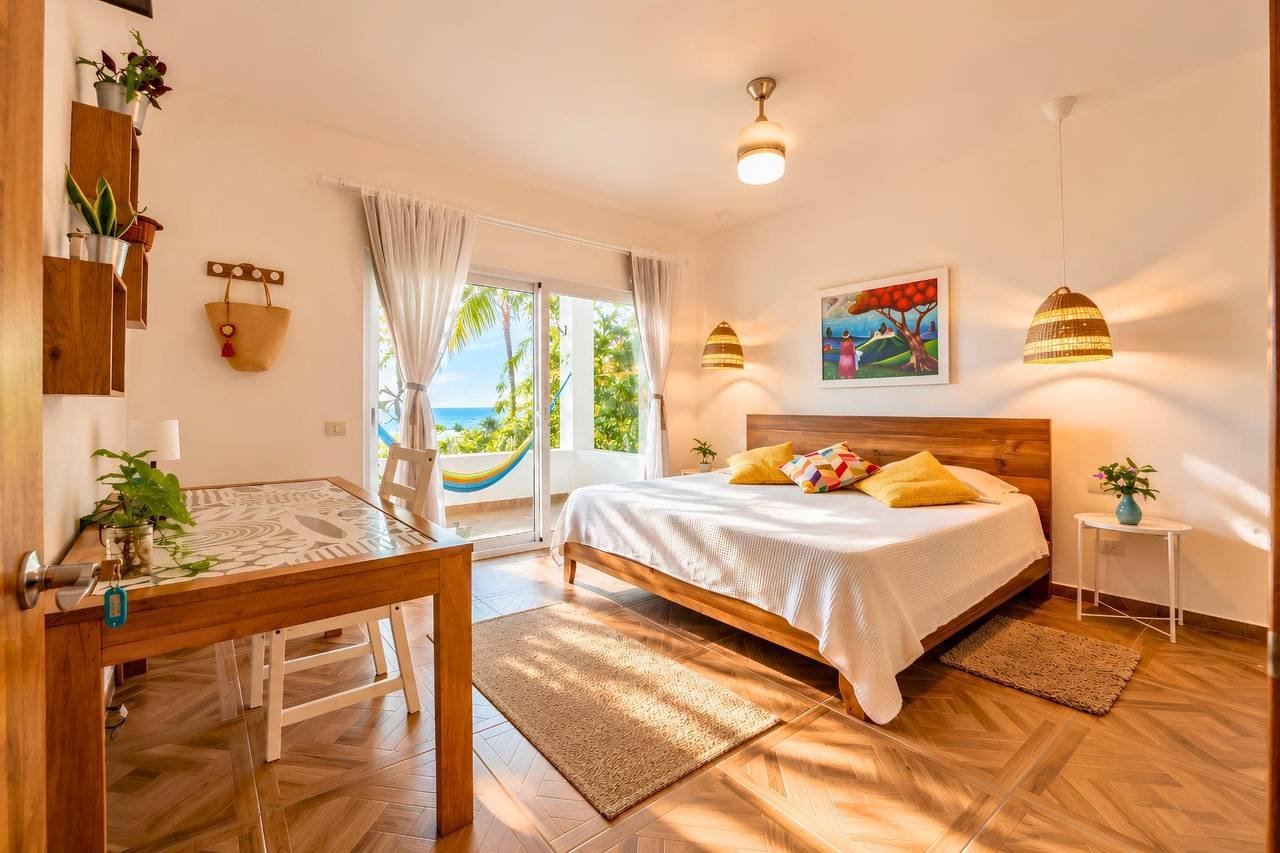 3402-Bedroom1 Charming Villa Brisa De Coson – with Ocean View !