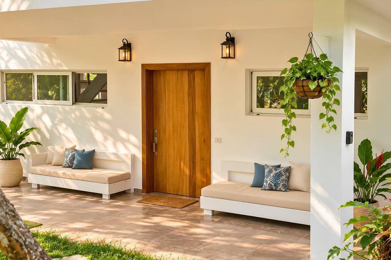 3402-Entrance2 Charming Villa Brisa De Coson – with Ocean View !