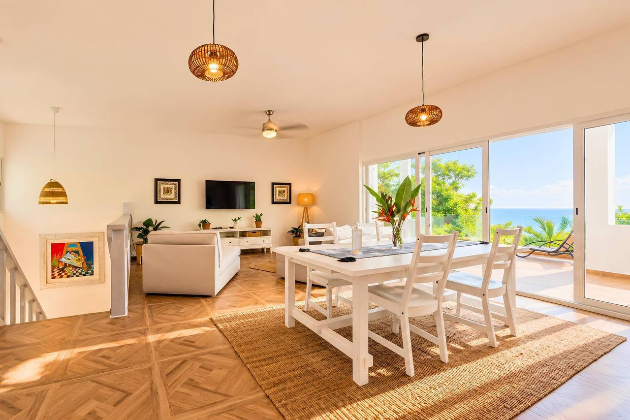 3402-LivingArea8 Charming Villa Brisa De Coson – with Ocean View !