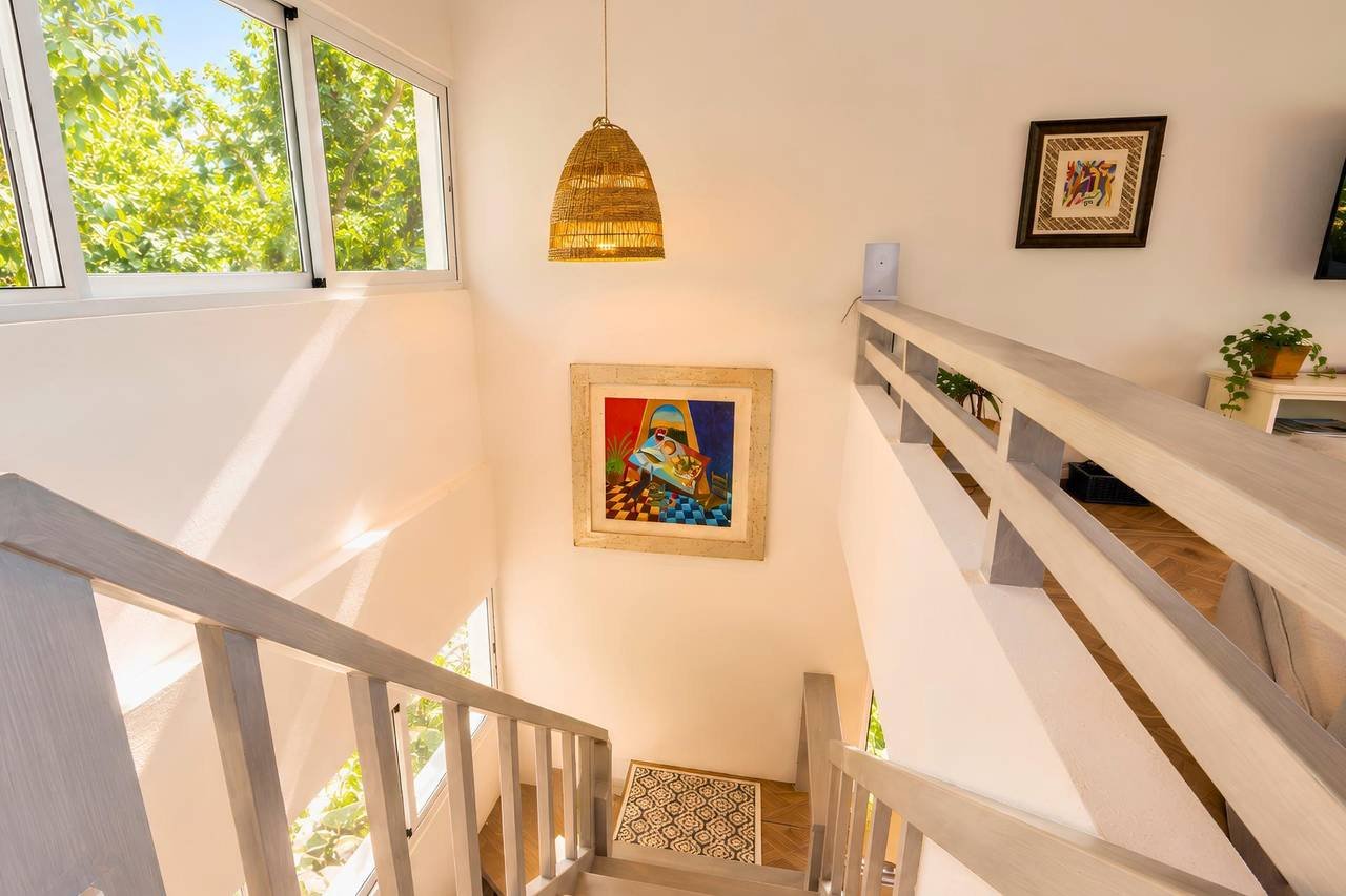 3402-Stairs1 Charming Villa Brisa De Coson – with Ocean View !