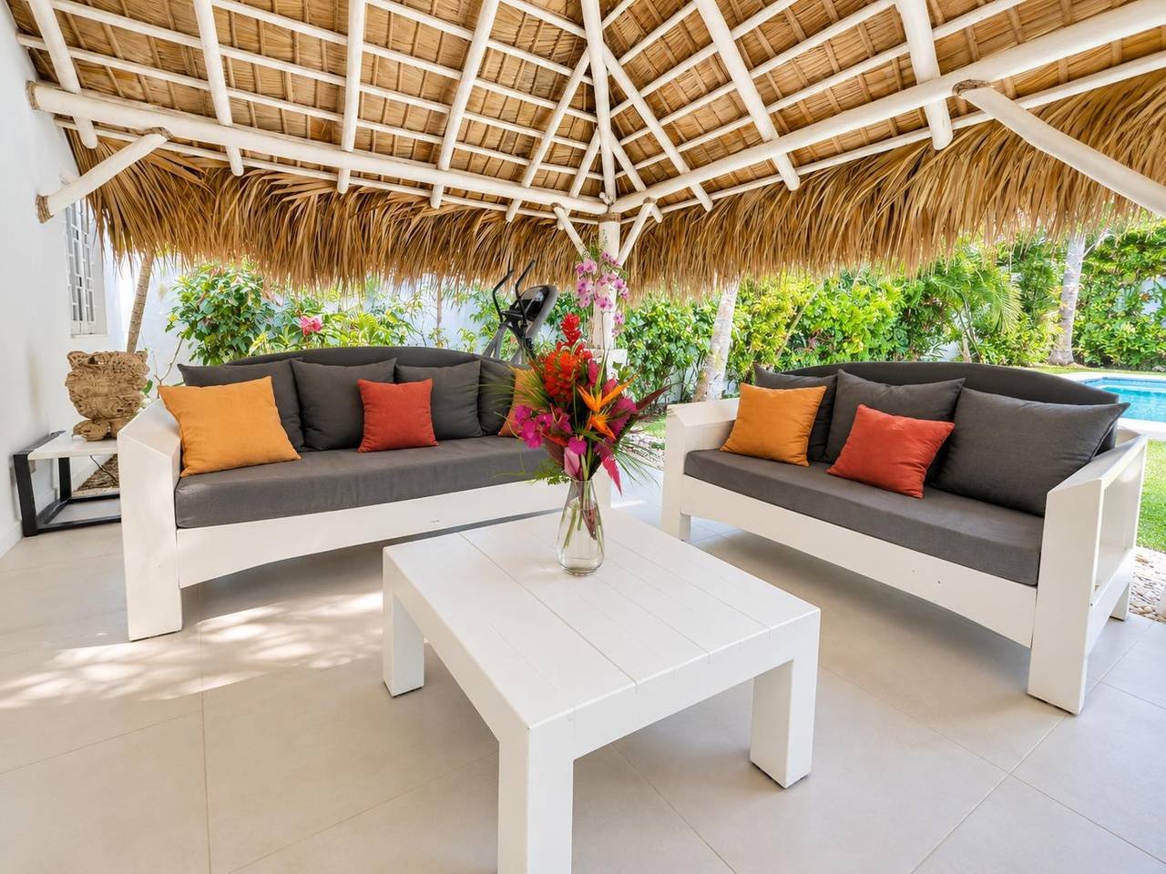 3407-terrace1 Charming Villa Flo near Playa Punta Popy