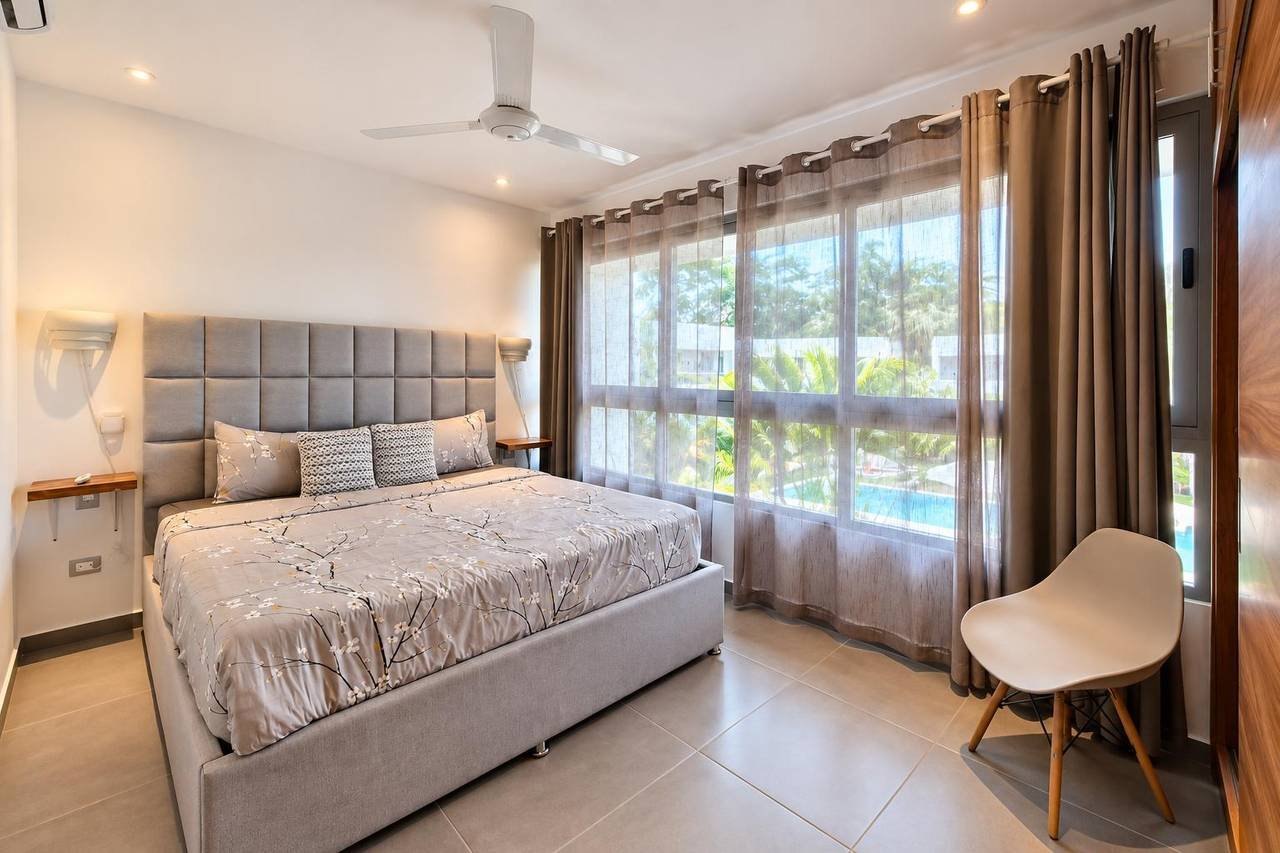 3408-bedroom2 Modern Townhouse near Playa Punta Popy