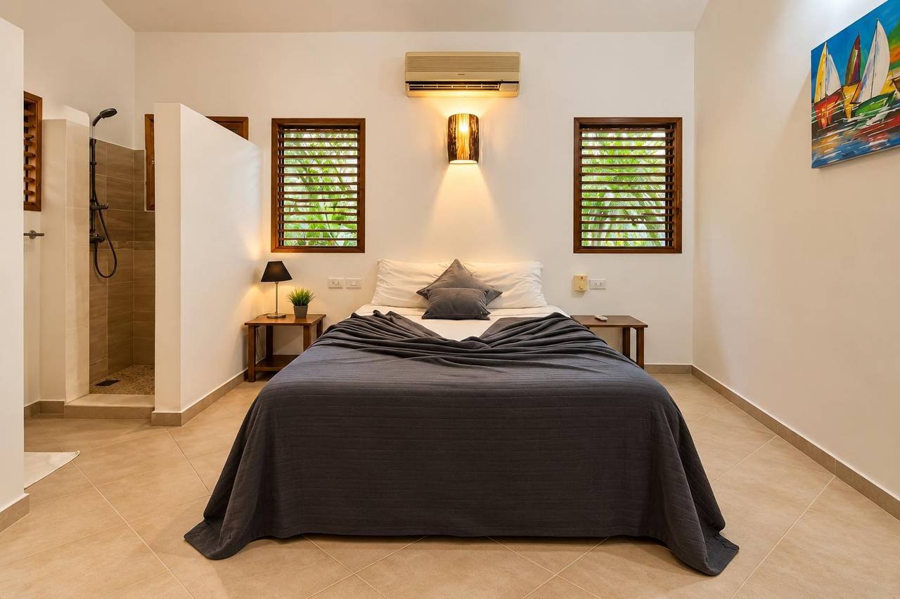 3414-Bedroom1 Charming Villa with Bungalow and Private Pool at Punta Popy
