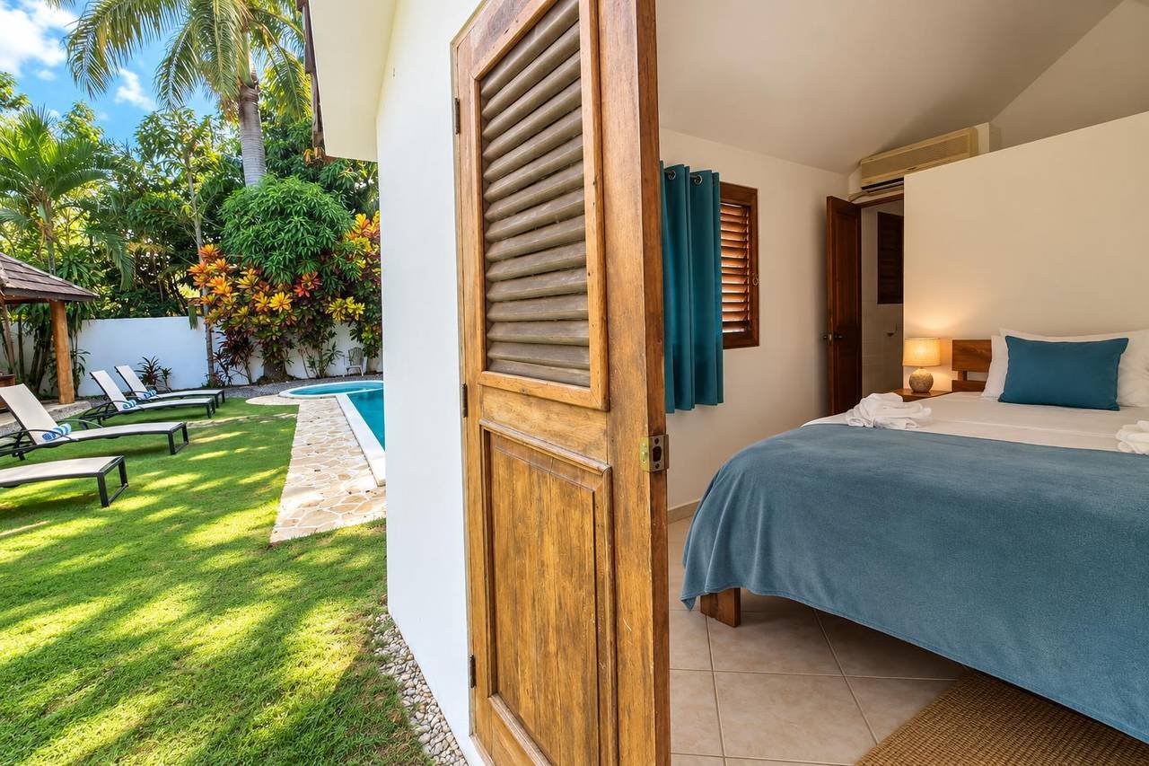 3414-Bedroom11 Charming Villa with Bungalow and Private Pool at Punta Popy