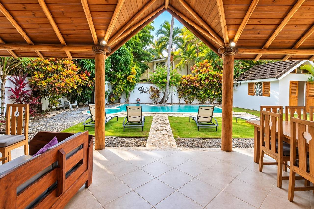3414-Terrace3 Charming Villa with Bungalow and Private Pool at Punta Popy