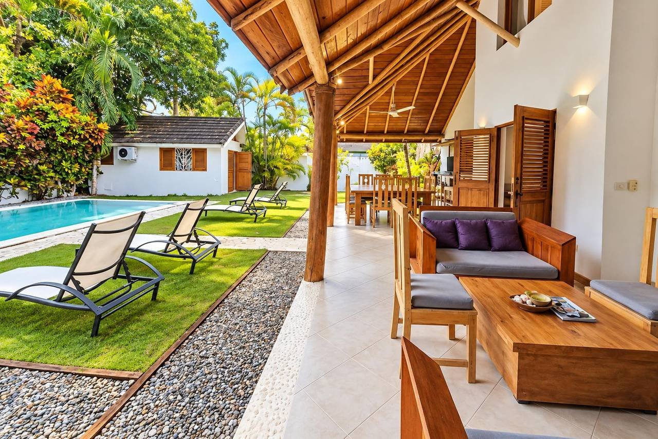 3414-Terrace8 Charming Villa with Bungalow and Private Pool at Punta Popy