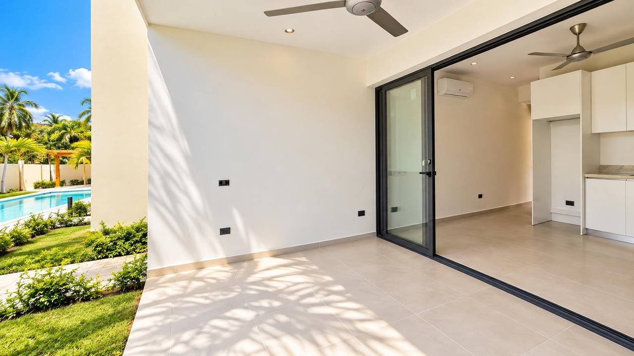 3416-Terrace1 Modern 1 bedroom apartment at Dream House