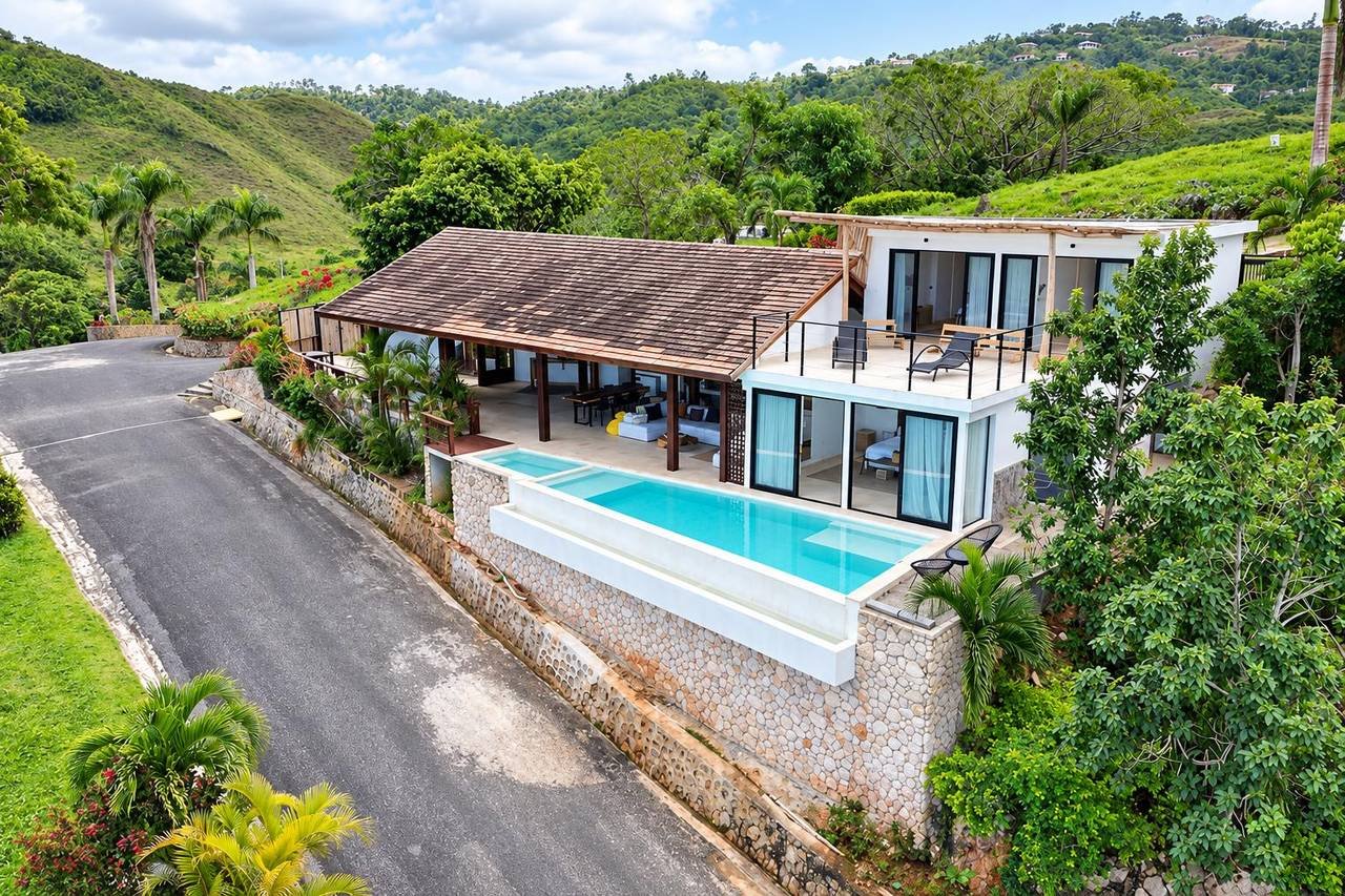 3430-Aerial3 Beautiful Ocean View Villa at Bella Vista