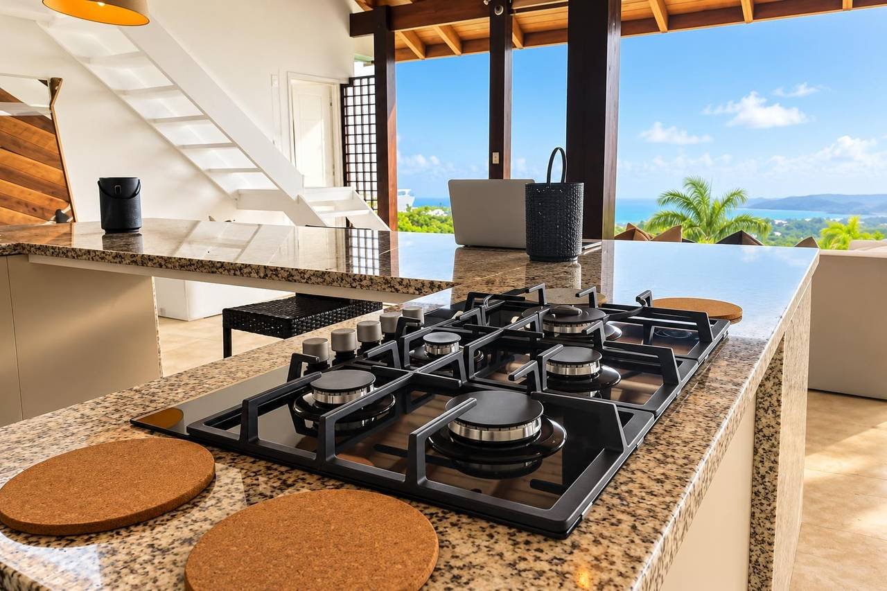 3430-Kitchen1 Beautiful Ocean View Villa at Bella Vista
