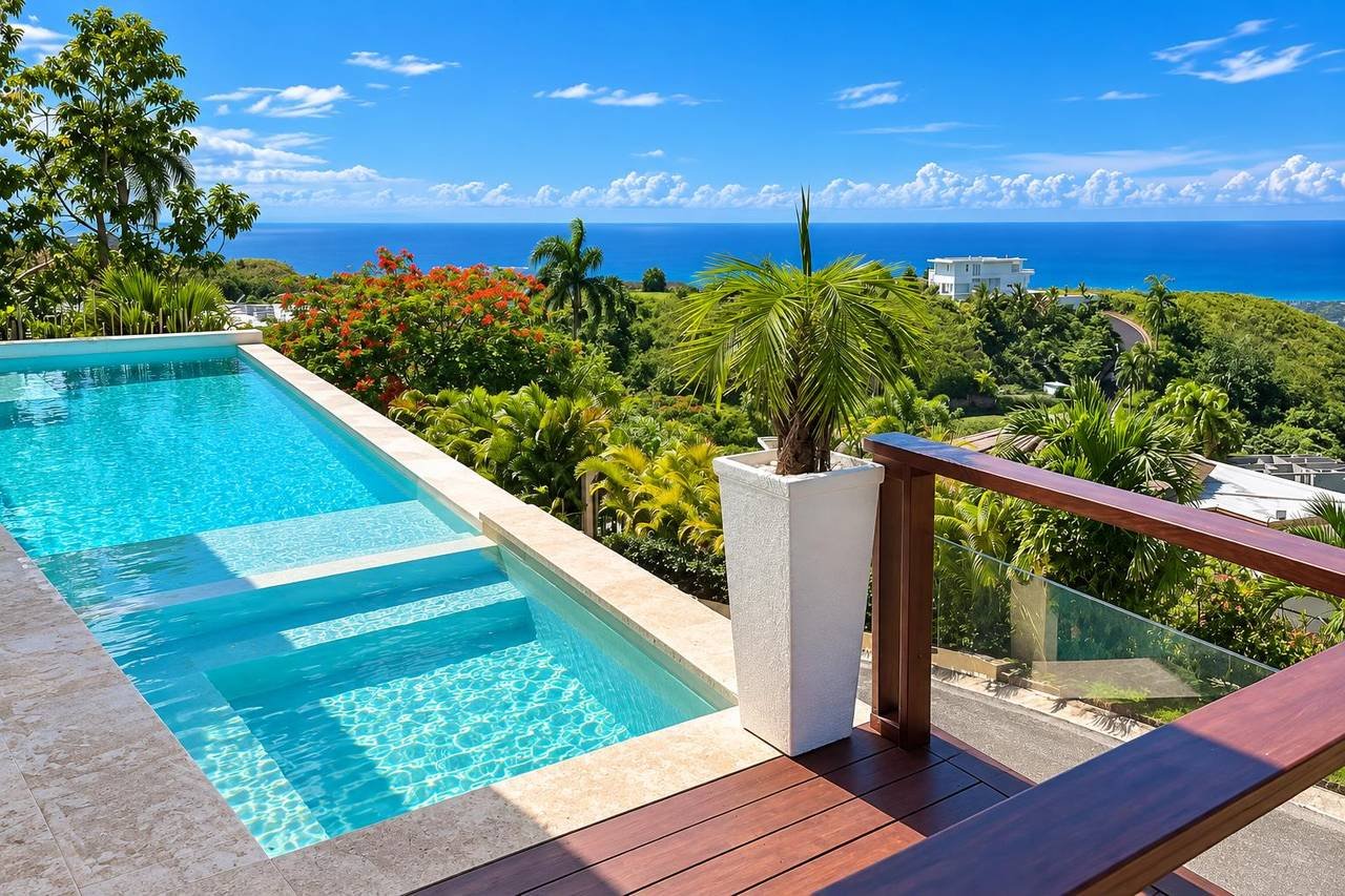 3430-Pool2 Beautiful Ocean View Villa at Bella Vista