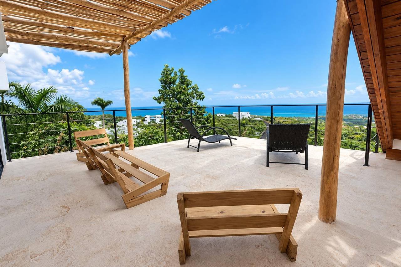 3430-Terrace2 Beautiful Ocean View Villa at Bella Vista